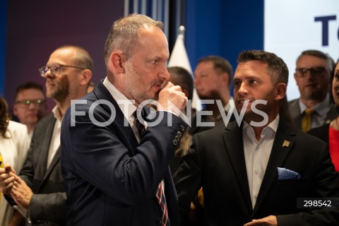  18.05.2025 WARSZAWA<br />
WYBORY PREZYDENCKIE 2025<br />
WIECZOR WYBORCZY SZYMONA HOLOWNI<br />
N/Z KRZYSZTOF HETMAN<br />
FOT. MARCIN BANASZKIEWICZ/FOTONEWS  