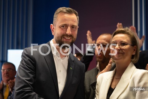  18.05.2025 WARSZAWA<br />
WYBORY PREZYDENCKIE 2025<br />
WIECZOR WYBORCZY SZYMONA HOLOWNI<br />
N/Z WLADYSLAW KOSINIAK KAMYSZ<br />
FOT. MARCIN BANASZKIEWICZ/FOTONEWS  