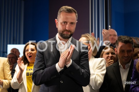  18.05.2025 WARSZAWA<br />
WYBORY PREZYDENCKIE 2025<br />
WIECZOR WYBORCZY SZYMONA HOLOWNI<br />
N/Z WLADYSLAW KOSINIAK KAMYSZ<br />
FOT. MARCIN BANASZKIEWICZ/FOTONEWS  