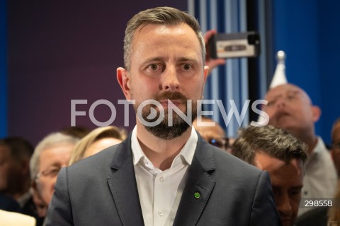  18.05.2025 WARSZAWA<br />
WYBORY PREZYDENCKIE 2025<br />
WIECZOR WYBORCZY SZYMONA HOLOWNI<br />
N/Z WLADYSLAW KOSINIAK KAMYSZ<br />
FOT. MARCIN BANASZKIEWICZ/FOTONEWS  