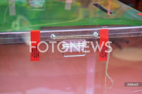  18.05.2025 WARSZAWA<br />
WYBORY PREZYDENCKIE 2025<br />
N/Z URNA PLOMBA<br />
 