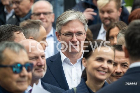  19.05.2025 WARSZAWA<br />
KONFERENCJA PRASOWA RAFALA TRZASKOWSKIEGO<br />
N/Z ADAM JARUBAS<br />
FOT. MARCIN BANASZKIEWICZ/FOTONEWS  