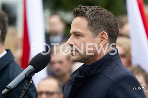  19.05.2025 WARSZAWA<br />
KONFERENCJA PRASOWA RAFALA TRZASKOWSKIEGO<br />
N/Z RAFAL TRZASKOWSKI<br />
FOT. MARCIN BANASZKIEWICZ/FOTONEWS  