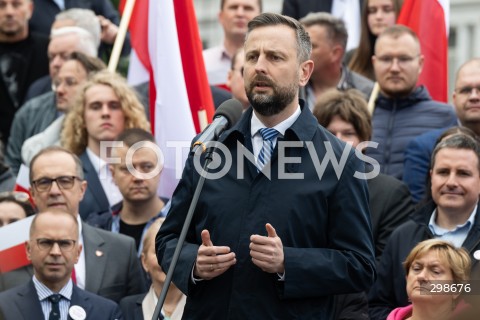  19.05.2025 WARSZAWA<br />
KONFERENCJA PRASOWA RAFALA TRZASKOWSKIEGO<br />
N/Z WLADYSLAW KOSINIAK KAMYSZ<br />
FOT. MARCIN BANASZKIEWICZ/FOTONEWS  