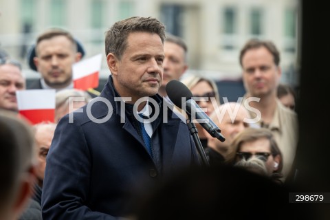  19.05.2025 WARSZAWA<br />
KONFERENCJA PRASOWA RAFALA TRZASKOWSKIEGO<br />
N/Z RAFAL TRZASKOWSKI<br />
FOT. MARCIN BANASZKIEWICZ/FOTONEWS  