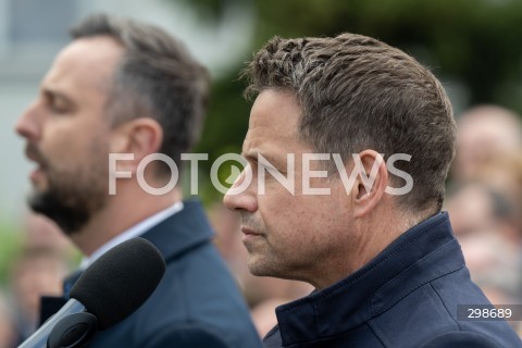  19.05.2025 WARSZAWA<br />
KONFERENCJA PRASOWA RAFALA TRZASKOWSKIEGO<br />
N/Z RAFAL TRZASKOWSKI<br />
FOT. MARCIN BANASZKIEWICZ/FOTONEWS  