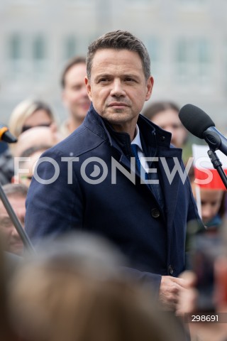  19.05.2025 WARSZAWA<br />
KONFERENCJA PRASOWA RAFALA TRZASKOWSKIEGO<br />
N/Z RAFAL TRZASKOWSKI<br />
FOT. MARCIN BANASZKIEWICZ/FOTONEWS  
