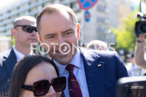  20.05.2025 WARSZAWA<br />
KONFERENCJA PRASOWA KANDYDATA NA PREZYDENTA RP KAROLA NAWROCKIEGO W WARSZAWIE<br />
N/Z KAROL NAWROCKI<br />
FOT. ANTONI BYSZEWSKI/FOTONEWS 
