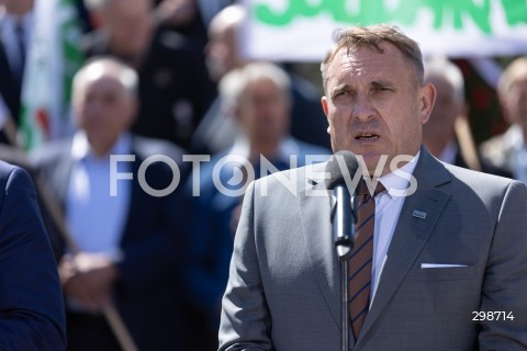  20.05.2025 WARSZAWA<br />
KONFERENCJA PRASOWA KANDYDATA NA PREZYDENTA RP KAROLA NAWROCKIEGO W WARSZAWIE<br />
N/Z TOMASZ OBSZANSKI<br />
FOT. ANTONI BYSZEWSKI/FOTONEWS 