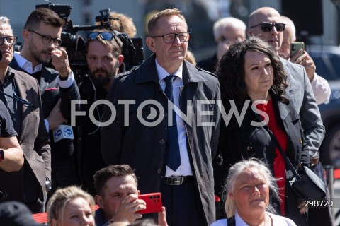  20.05.2025 WARSZAWA<br />
KONFERENCJA PRASOWA KANDYDATA NA PREZYDENTA RP KAROLA NAWROCKIEGO W WARSZAWIE<br />
N/Z ROBERT TELUS<br />
FOT. ANTONI BYSZEWSKI/FOTONEWS 
