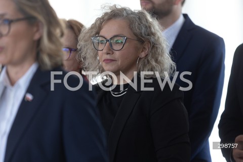 20.05.2025 WARSZAWA<br />
POSIEDZENIE SEJMU W WARSZAWIE<br />
KONFERENCJA PRASOWA MAGDALENY BIEJAT<br />
N/Z KATARZYNA KOTULA<br />
FOT. ANTONI BYSZEWSKI/FOTONEWS 