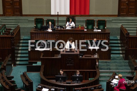  20.05.2025 WARSZAWA<br />
POSIEDZENIE SEJMU W WARSZAWIE<br />
N/Z SALA PLENARNA<br />
FOT. ANTONI BYSZEWSKI/FOTONEWS 