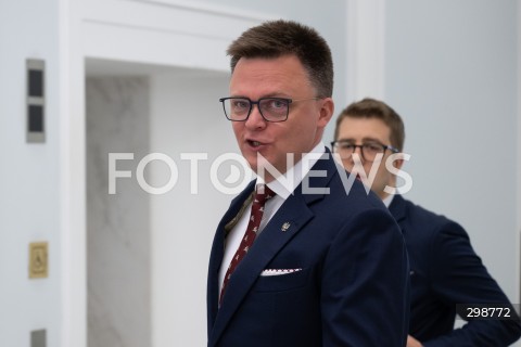 20.05.2025 WARSZAWA<br />
POSIEDZENIE SEJMU RP<br />
N/Z MARSZALEK SZYMON HOLOWNIA<br />
FOT. MARCIN BANASZKIEWICZ/FOTONEWS  
