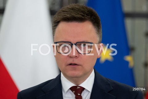  20.05.2025 WARSZAWA<br />
POSIEDZENIE SEJMU RP<br />
N/Z MARSZALEK SZYMON HOLOWNIA<br />
FOT. MARCIN BANASZKIEWICZ/FOTONEWS  