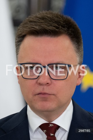  20.05.2025 WARSZAWA<br />
POSIEDZENIE SEJMU RP<br />
N/Z MARSZALEK SZYMON HOLOWNIA<br />
FOT. MARCIN BANASZKIEWICZ/FOTONEWS  