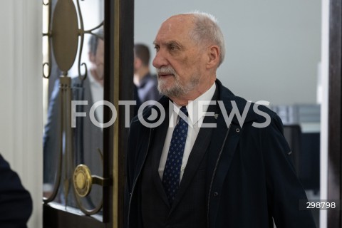 20.05.2025 WARSZAWA<br />
POSIEDZENIE SEJMU RP<br />
N/Z ANTONI MACIEREWICZ<br />
FOT. MARCIN BANASZKIEWICZ/FOTONEWS  