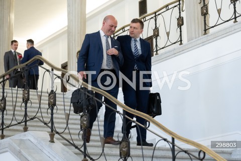  20.05.2025 WARSZAWA<br />
POSIEDZENIE SEJMU RP<br />
N/Z SZYMON SZYNKOWSKI VEL SEK LUKASZ SCHREIBER<br />
FOT. MARCIN BANASZKIEWICZ/FOTONEWS  