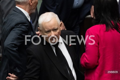  20.05.2025 WARSZAWA<br />
POSIEDZENIE SEJMU RP<br />
N/Z JAROSLAW KACZYNSKI<br />
FOT. MARCIN BANASZKIEWICZ/FOTONEWS  