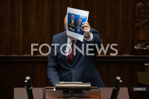  20.05.2025 WARSZAWA<br />
POSIEDZENIE SEJMU RP<br />
N/Z DARIUSZ MATECKI<br />
FOT. MARCIN BANASZKIEWICZ/FOTONEWS  