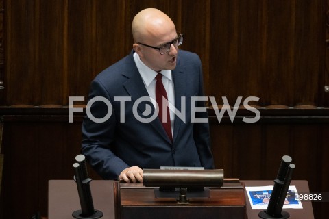  20.05.2025 WARSZAWA<br />
POSIEDZENIE SEJMU RP<br />
N/Z DARIUSZ MATECKI<br />
FOT. MARCIN BANASZKIEWICZ/FOTONEWS  