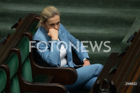  20.05.2025 WARSZAWA<br />
POSIEDZENIE SEJMU RP<br />
N/Z BARBARA NOWACKA<br />
FOT. MARCIN BANASZKIEWICZ/FOTONEWS  