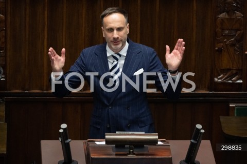  20.05.2025 WARSZAWA<br />
POSIEDZENIE SEJMU RP<br />
N/Z JANUSZ KOWALSKI<br />
FOT. MARCIN BANASZKIEWICZ/FOTONEWS  