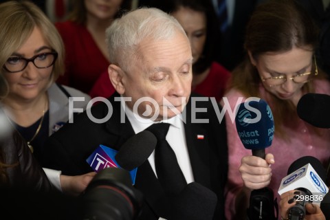  20.05.2025 WARSZAWA<br />
POSIEDZENIE SEJMU RP<br />
N/Z JAROSLAW KACZYNSKI<br />
FOT. MARCIN BANASZKIEWICZ/FOTONEWS  