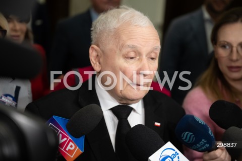  20.05.2025 WARSZAWA<br />
POSIEDZENIE SEJMU RP<br />
N/Z JAROSLAW KACZYNSKI<br />
FOT. MARCIN BANASZKIEWICZ/FOTONEWS  