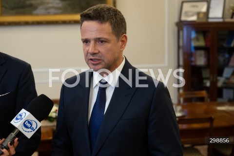  20.05.2025 WARSZAWA<br />
POSIEDZENIE SEJMU RP<br />
N/Z RAFAL TRZASKOWSKI<br />
FOT. MARCIN BANASZKIEWICZ/FOTONEWS  