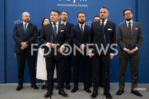  20.05.2025 WARSZAWA<br />
POSIEDZENIE SEJMU RP<br />
N/Z SLAWOMIR MENTZEN KONFEDERACJA<br />
FOT. MARCIN BANASZKIEWICZ/FOTONEWS  