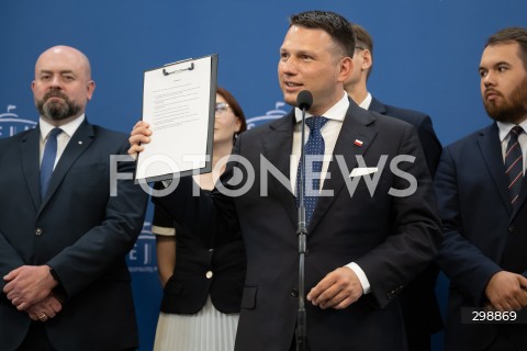  20.05.2025 WARSZAWA<br />
POSIEDZENIE SEJMU RP<br />
N/Z SLAWOMIR MENTZEN<br />
FOT. MARCIN BANASZKIEWICZ/FOTONEWS  