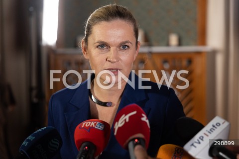  21.05.2025 WARSZAWA<br />
KONFERENCJA PRASOWA KIEROWNICTWA MINISTERSTWA EDUKACJI NARODOWEJ<br />
N/Z BARBARA NOWACKA<br />
FOT. ANTONI BYSZEWSKI/FOTONEWS 
