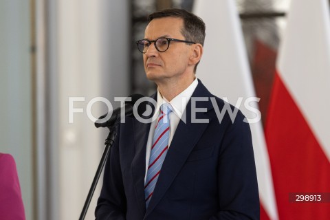  21.05.2025 WARSZAWA<br />
POSIEDZENIE SEJMU W WARSZAWIE<br />
KONFERENCJA PRASOWA POSLOW PIS<br />
N/Z MATEUSZ MORAWIECKI<br />
FOT. ANTONI BYSZEWSKI/FOTONEWS 