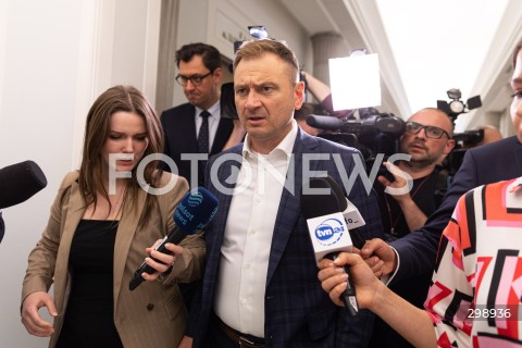  21.05.2025 WARSZAWA<br />
POSIEDZENIE SEJMU W WARSZAWIE<br />
N/Z SLAWOMIR NITRAS<br />
FOT. ANTONI BYSZEWSKI/FOTONEWS 