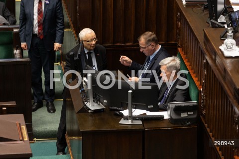  21.05.2025 WARSZAWA<br />
POSIEDZENIE SEJMU W WARSZAWIE<br />
N/Z JAROSLAW KACZYNSKI<br />
FOT. ANTONI BYSZEWSKI/FOTONEWS 