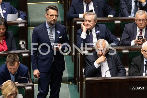  21.05.2025 WARSZAWA<br />
POSIEDZENIE SEJMU W WARSZAWIE<br />
N/Z RADOSLAW FOGIEL RYSZARD TERLECKI<br />
FOT. ANTONI BYSZEWSKI/FOTONEWS 