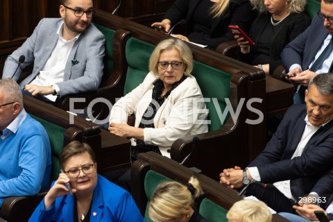  21.05.2025 WARSZAWA<br />
POSIEDZENIE SEJMU W WARSZAWIE<br />
N/Z WANDA NOWICKA<br />
FOT. ANTONI BYSZEWSKI/FOTONEWS 