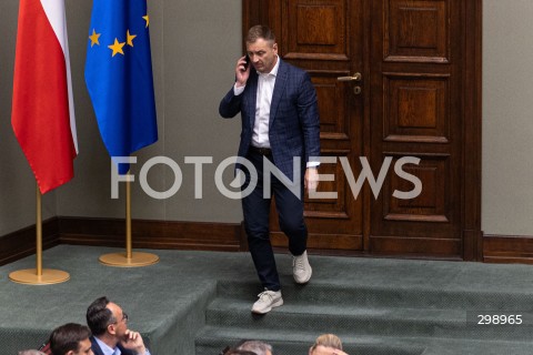  21.05.2025 WARSZAWA<br />
POSIEDZENIE SEJMU W WARSZAWIE<br />
N/Z SLAWOMIR NITRAS<br />
FOT. ANTONI BYSZEWSKI/FOTONEWS 