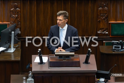  21.05.2025 WARSZAWA<br />
POSIEDZENIE SEJMU W WARSZAWIE<br />
N/Z RYSZARD PETRU<br />
FOT. ANTONI BYSZEWSKI/FOTONEWS 