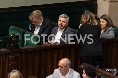  21.05.2025 WARSZAWA<br />
POSIEDZENIE SEJMU W WARSZAWIE<br />
N/Z MACIEJ KONIECZNY<br />
FOT. ANTONI BYSZEWSKI/FOTONEWS 