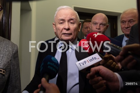  21.05.2025 WARSZAWA<br />
POSIEDZENIE SEJMU W WARSZAWIE<br />
N/Z JAROSLAW KACZYNSKI<br />
FOT. ANTONI BYSZEWSKI/FOTONEWS 