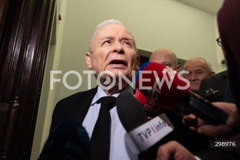  21.05.2025 WARSZAWA<br />
POSIEDZENIE SEJMU W WARSZAWIE<br />
N/Z JAROSLAW KACZYNSKI<br />
FOT. ANTONI BYSZEWSKI/FOTONEWS 