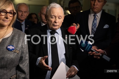  21.05.2025 WARSZAWA<br />
POSIEDZENIE SEJMU W WARSZAWIE<br />
N/Z JAROSLAW KACZYNSKI<br />
FOT. ANTONI BYSZEWSKI/FOTONEWS 
