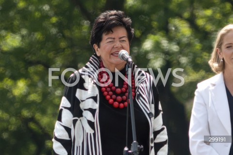  25.05.2025 WARSZAWA<br />
WIELKI MARSZ PATRIOTOW - MARSZ KANDYDATA NA PREZYDENTA RP RAFALA TRZASKOWSKIEGO W WARSZAWIE<br />
N/Z JOANNA SENYSZYN<br />
FOT. ANTONI BYSZEWSKI/FOTONEWS 