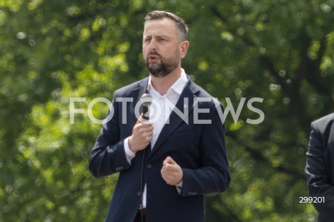  25.05.2025 WARSZAWA<br />
WIELKI MARSZ PATRIOTOW - MARSZ KANDYDATA NA PREZYDENTA RP RAFALA TRZASKOWSKIEGO W WARSZAWIE<br />
N/Z WLADYSLAW KOSINIAK - KAMYSZ<br />
FOT. ANTONI BYSZEWSKI/FOTONEWS 