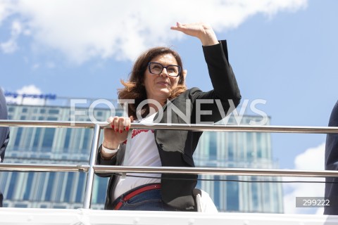  25.05.2025 WARSZAWA<br />
WIELKI MARSZ PATRIOTOW - MARSZ KANDYDATA NA PREZYDENTA RP RAFALA TRZASKOWSKIEGO W WARSZAWIE<br />
N/Z ALEKSANDRA DULKIEWICZ<br />
FOT. ANTONI BYSZEWSKI/FOTONEWS 
