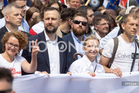  25.05.2025 WARSZAWA<br />
WIELKI MARSZ PATRIOTOW - MARSZ KANDYDATA NA PREZYDENTA RP RAFALA TRZASKOWSKIEGO W WARSZAWIE<br />
N/Z WLADYSLAW KOSINIAK - KAMYSZ<br />
FOT. ANTONI BYSZEWSKI/FOTONEWS 