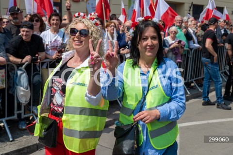  25.05.2025 WARSZAWA<br />
MARSZ ZA POLSKA<br />
MARSZ ZWOLENNIKOW KAROLA NAWROCKIEGO<br />
N/Z ANITA CZERWINSKA<br />
FOT. MARCIN BANASZKIEWICZ/FOTONEWS  