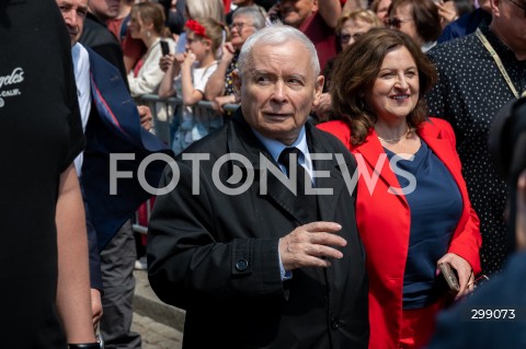  25.05.2025 WARSZAWA<br />
MARSZ ZA POLSKA<br />
MARSZ ZWOLENNIKOW KAROLA NAWROCKIEGO<br />
N/Z JAROSLAW KACZYNSKI<br />
FOT. MARCIN BANASZKIEWICZ/FOTONEWS  