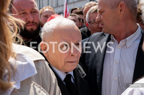  25.05.2025 WARSZAWA<br />
MARSZ ZA POLSKA<br />
MARSZ ZWOLENNIKOW KAROLA NAWROCKIEGO<br />
N/Z JAROSLAW KACZYNSKI<br />
FOT. MARCIN BANASZKIEWICZ/FOTONEWS  